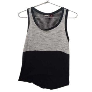 SO Mesh Black + Gray Tank Size Small